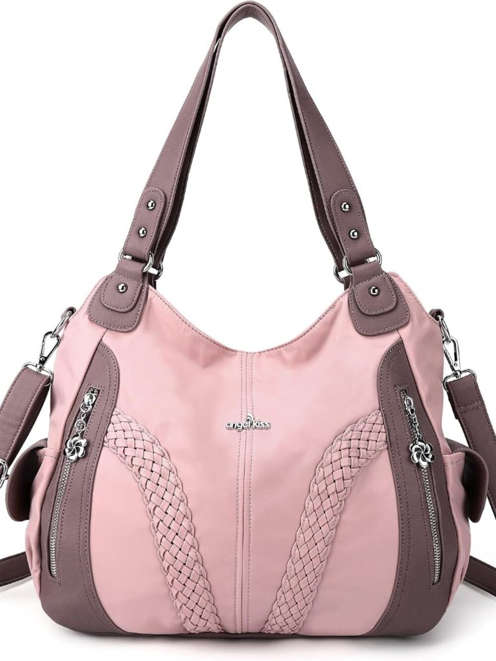 Purses and Women Fashion Tote Bag Shoulder Bags Top Handle Satchel Purses Washed